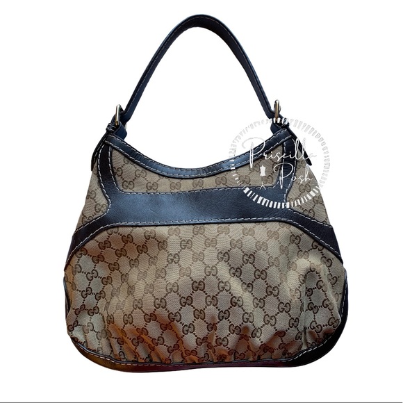 Gucci Hobo Queen Bow Gold Guccisimma Shoulder Bag GG Canvas Shoulder Bag - Picture 4 of 15